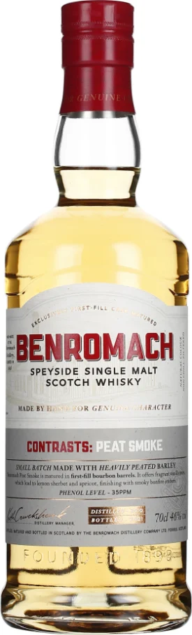 BENROMACH CONTRASTS PEAT SMOKE 70CL