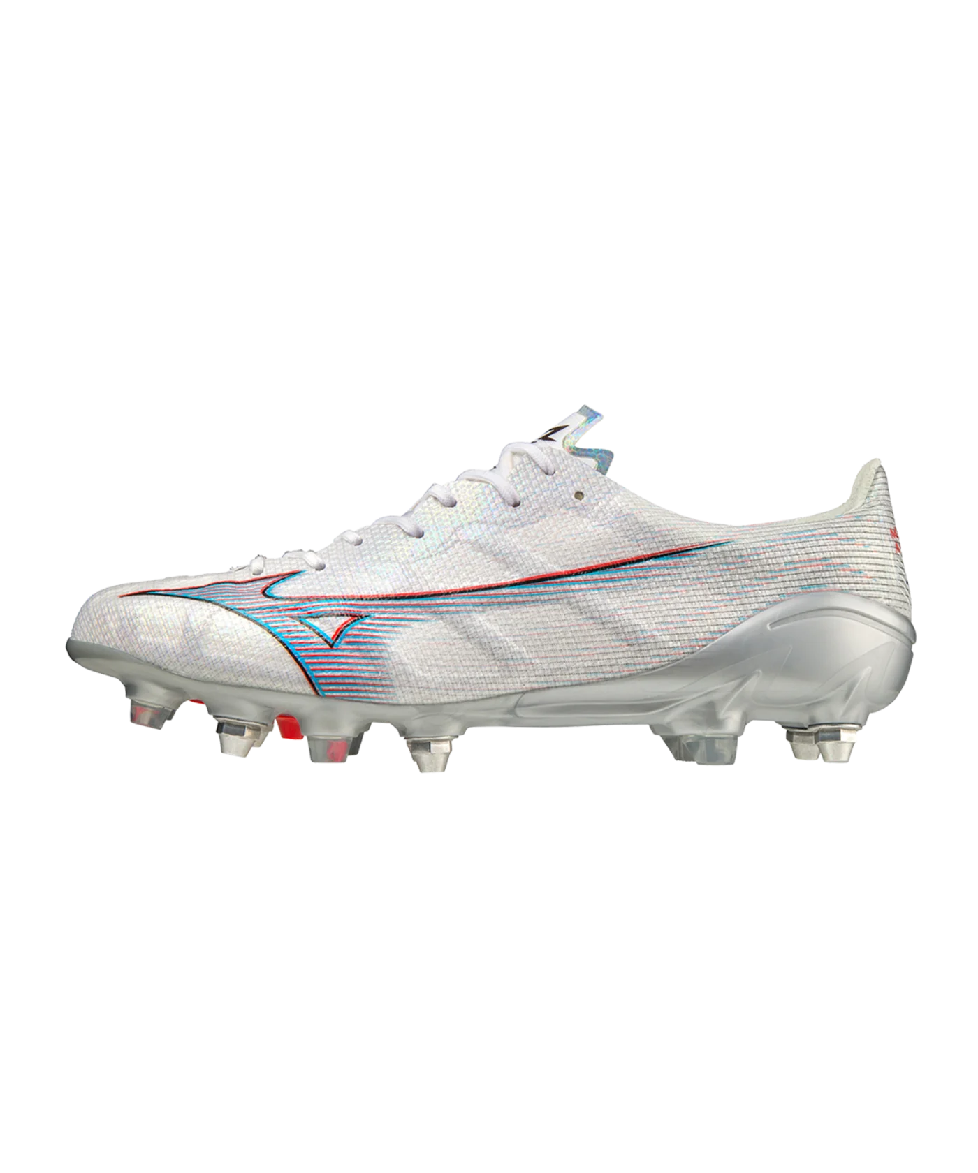 Mizuno Alpha Made in Japan Mix Weiss Rot F09