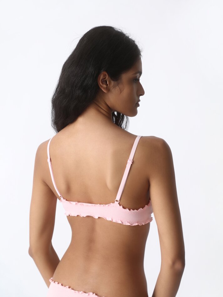 Conjunto com 2 sutiãs sem costura - Preto