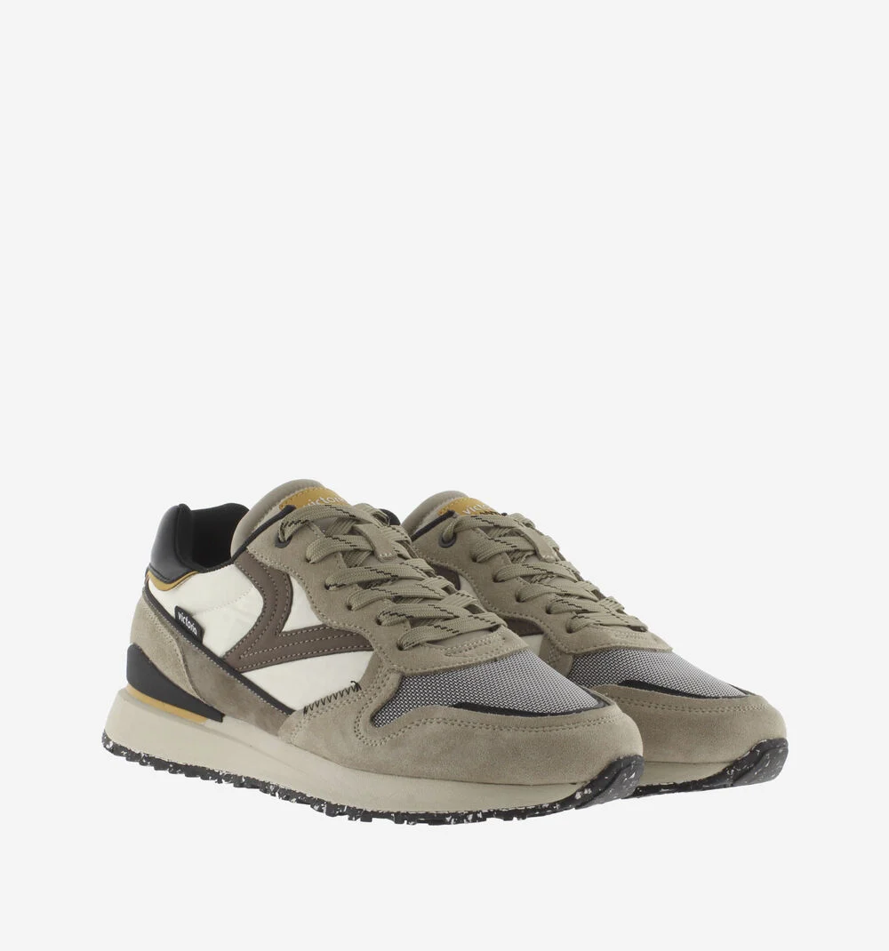LEGGERA CASUAL Baskets homme à semelles recyclées BEIGE