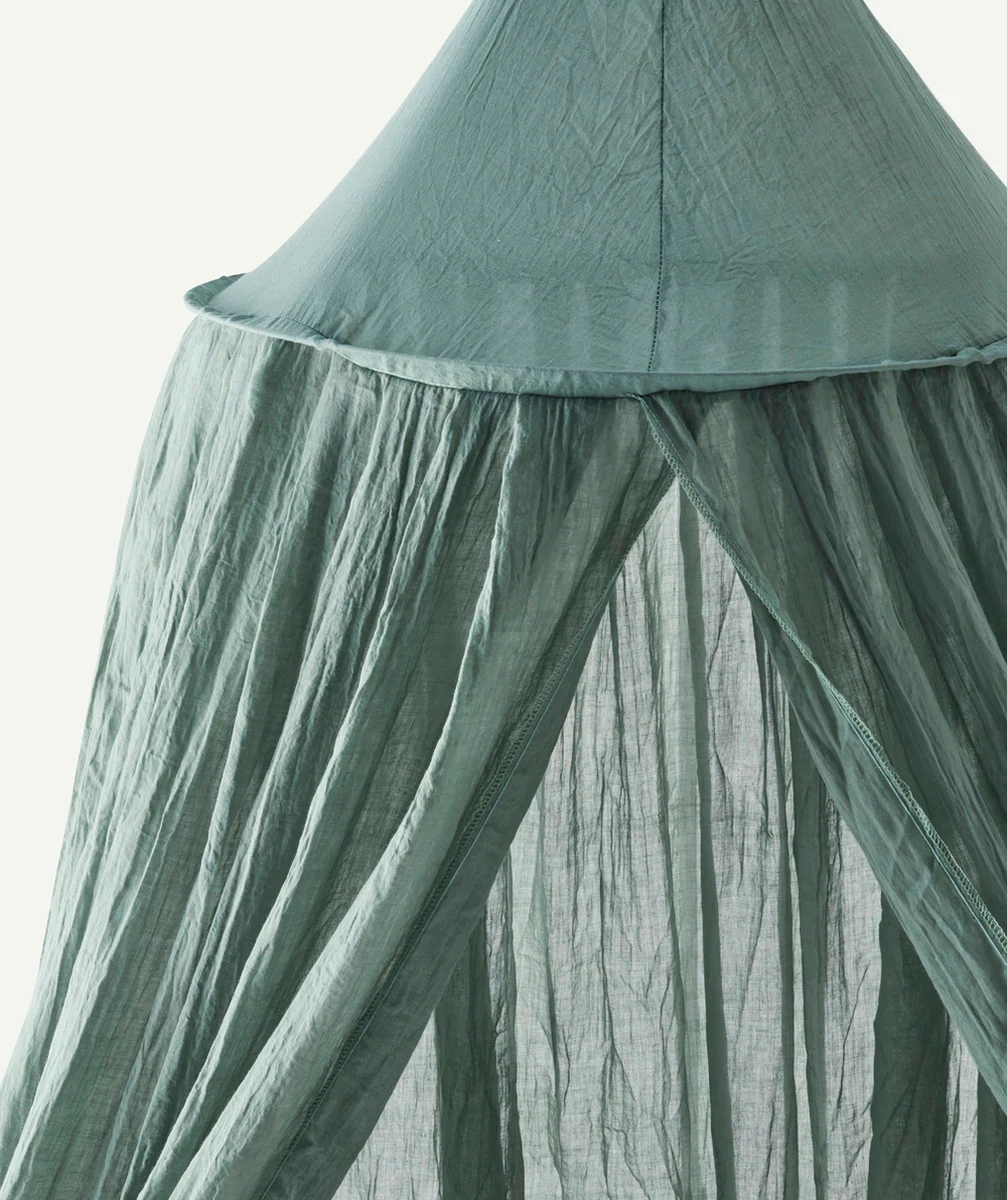 JOLLEINVOILE DE LIT CIEL VINTAGE 245CM VERT