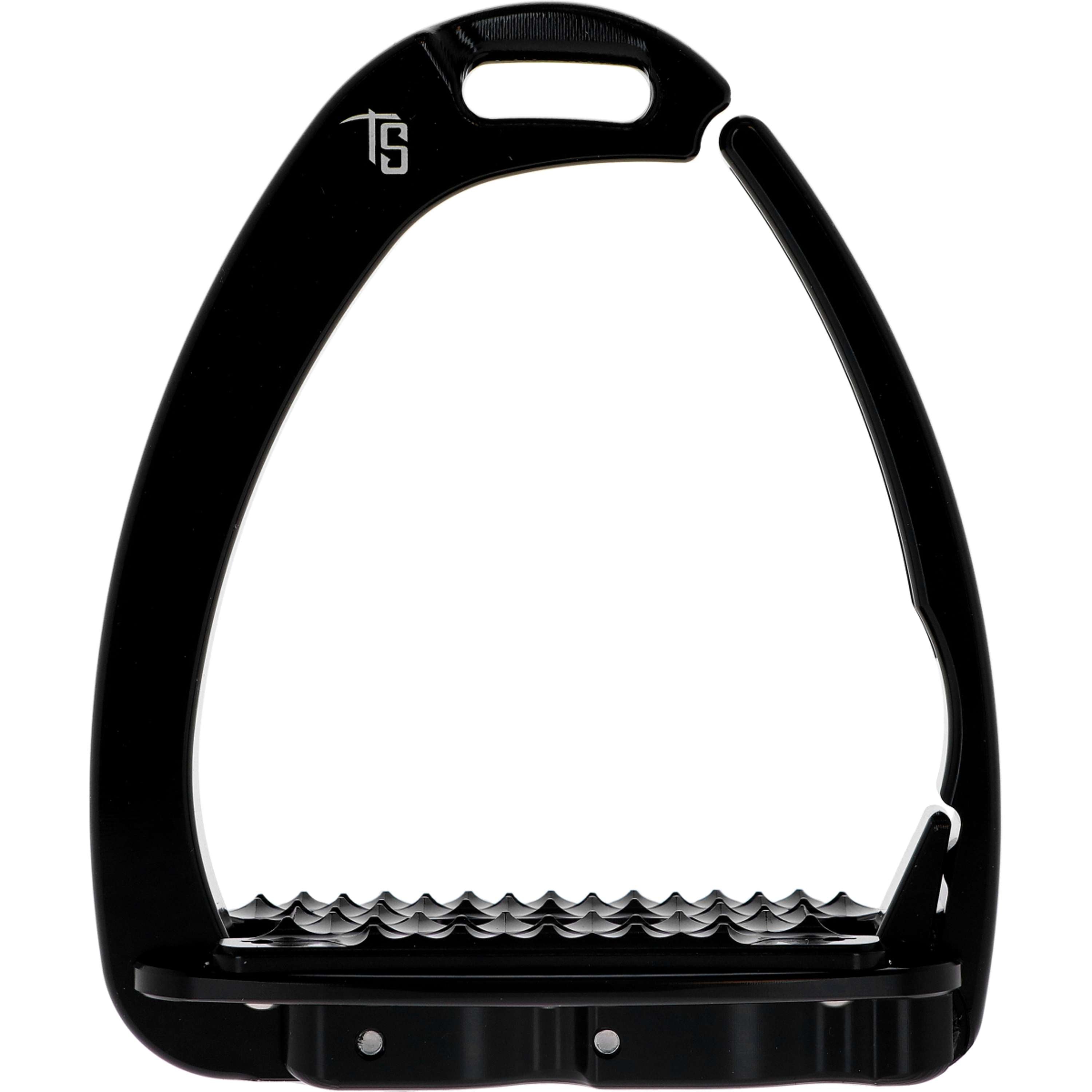 Tech Stirrups Stijgbeugels Venice Sloped Evo Swarovski Zwart/Zwart