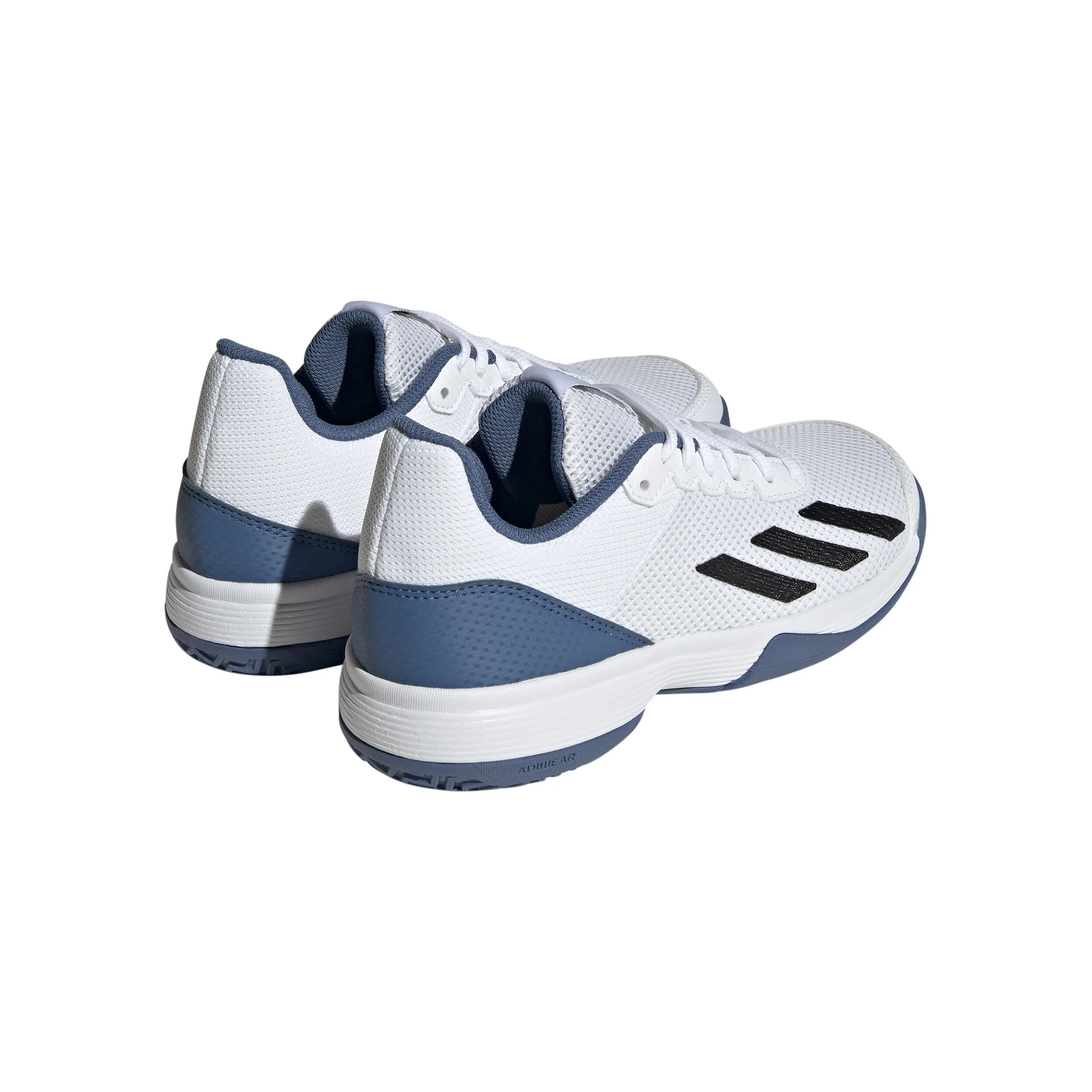 adidas Courtflash Chaussures Toutes Surfaces Enfants - Blanc , Noir