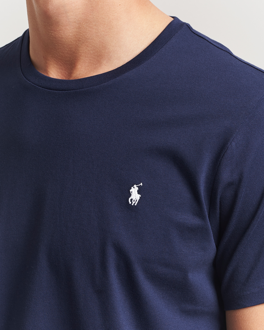 Polo Ralph Lauren Liquid Cotton Crew Neck T-Shirt Cruise Navy