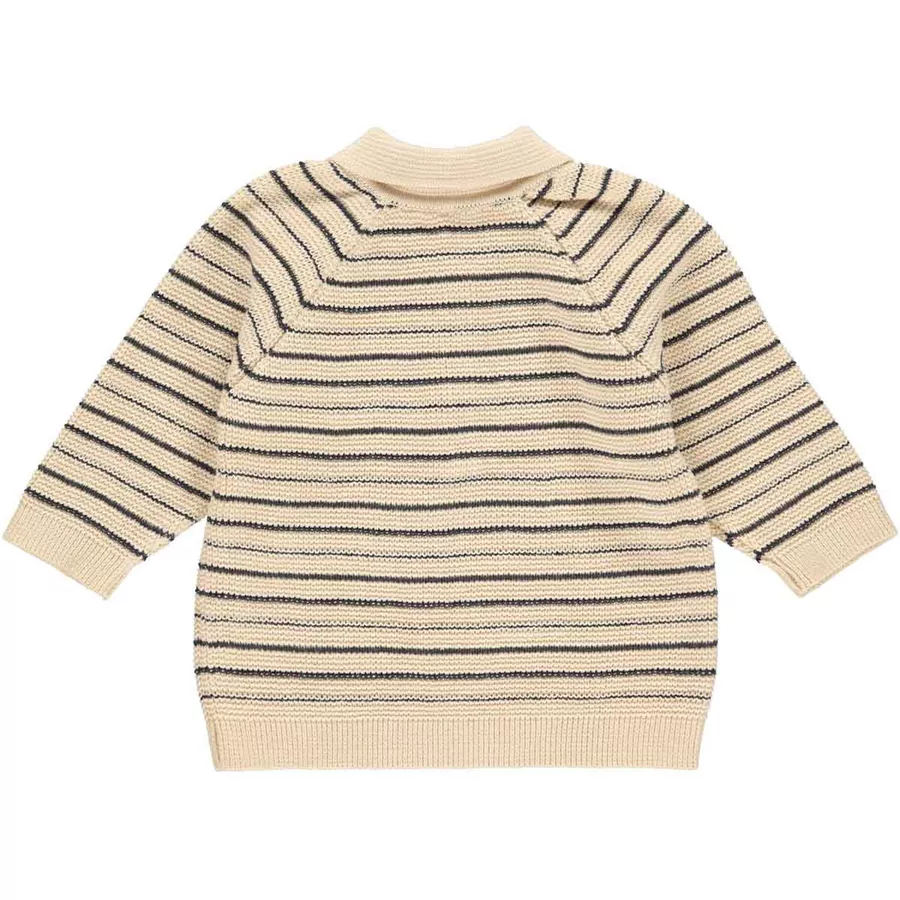 Müsli Babystrickpullover blue