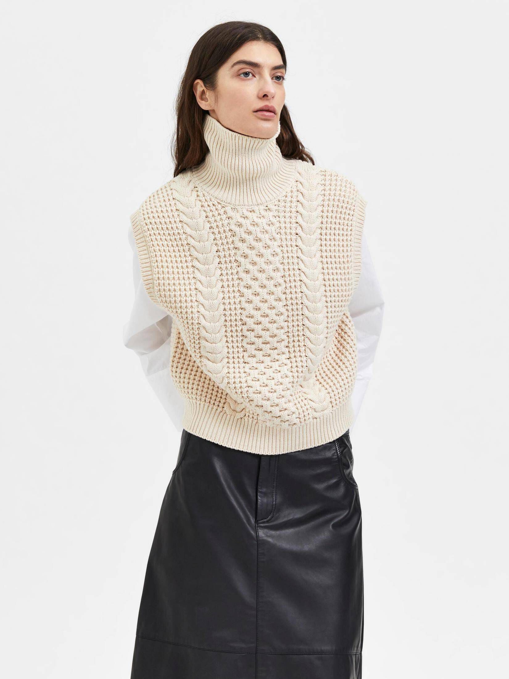 Selected Femme| Damen Pullunder BIRTHA