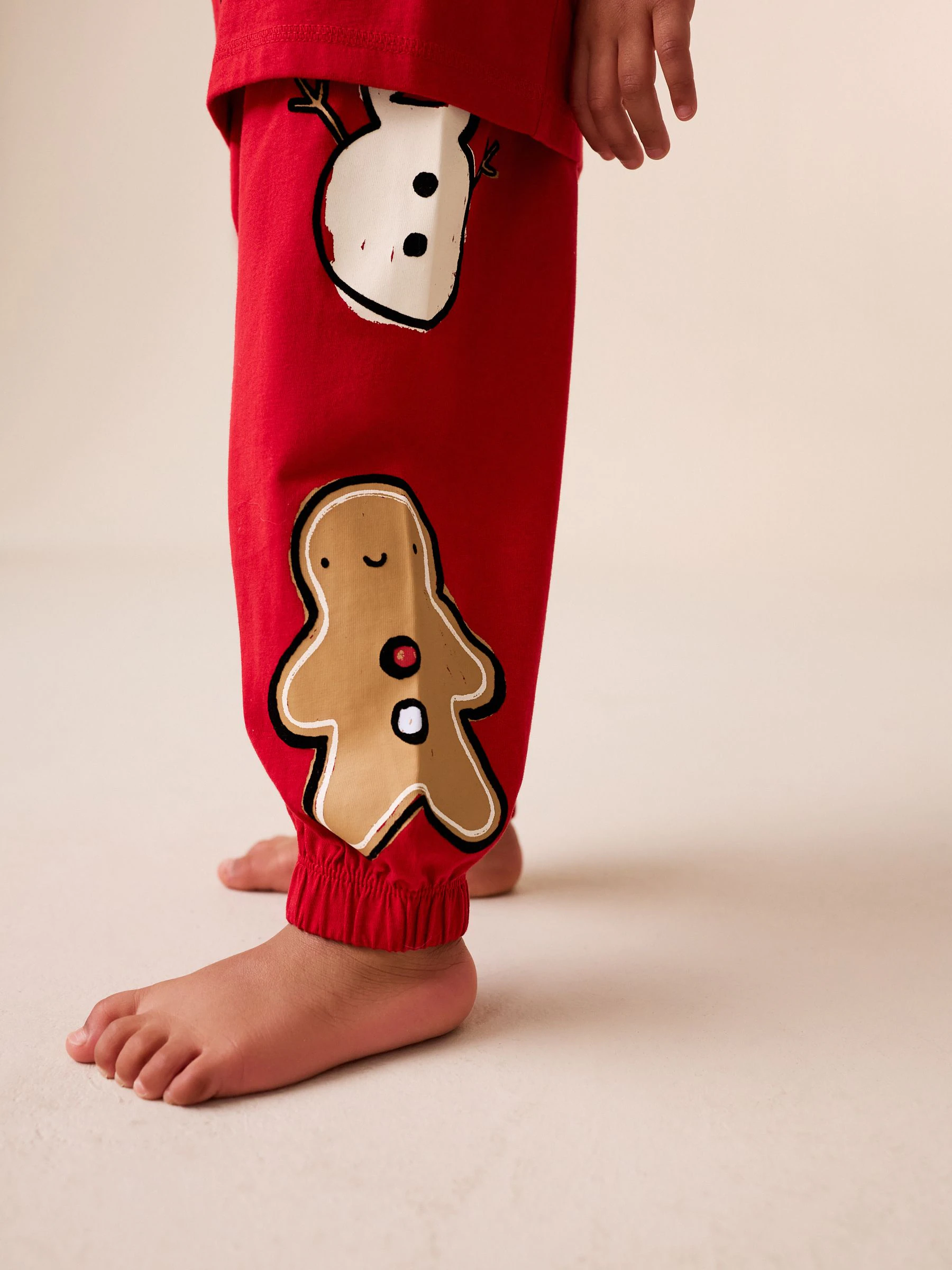Rood rendier - Enkele kerstpyjama (9mnd-10jr)