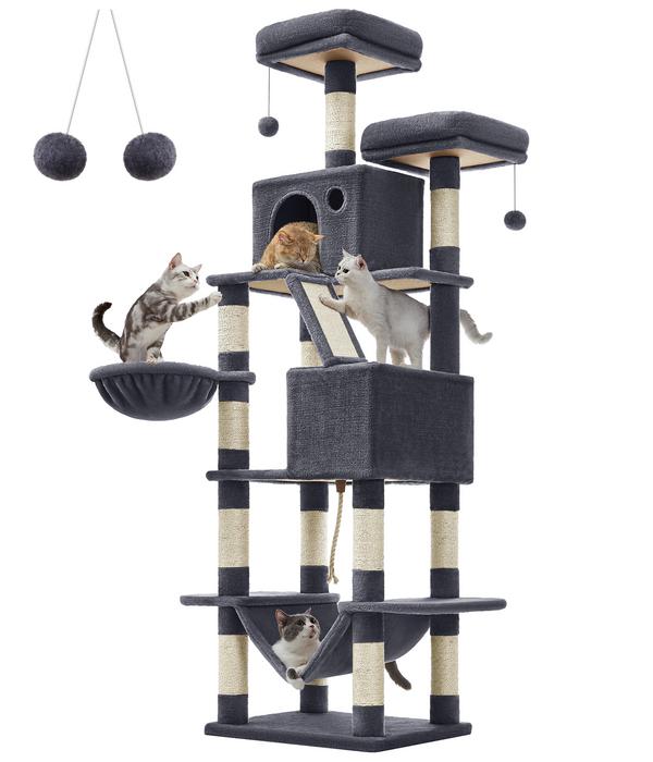 Feandrea Kratzbaum XXL, ca. B60/H206/T50 cm