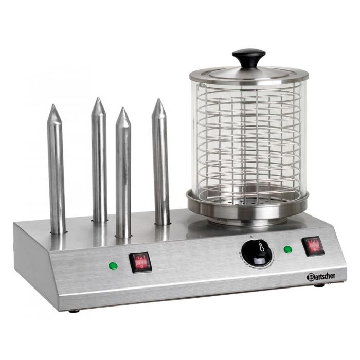 Bartscher Hot Dog-Gerät, 4 Toaststangen