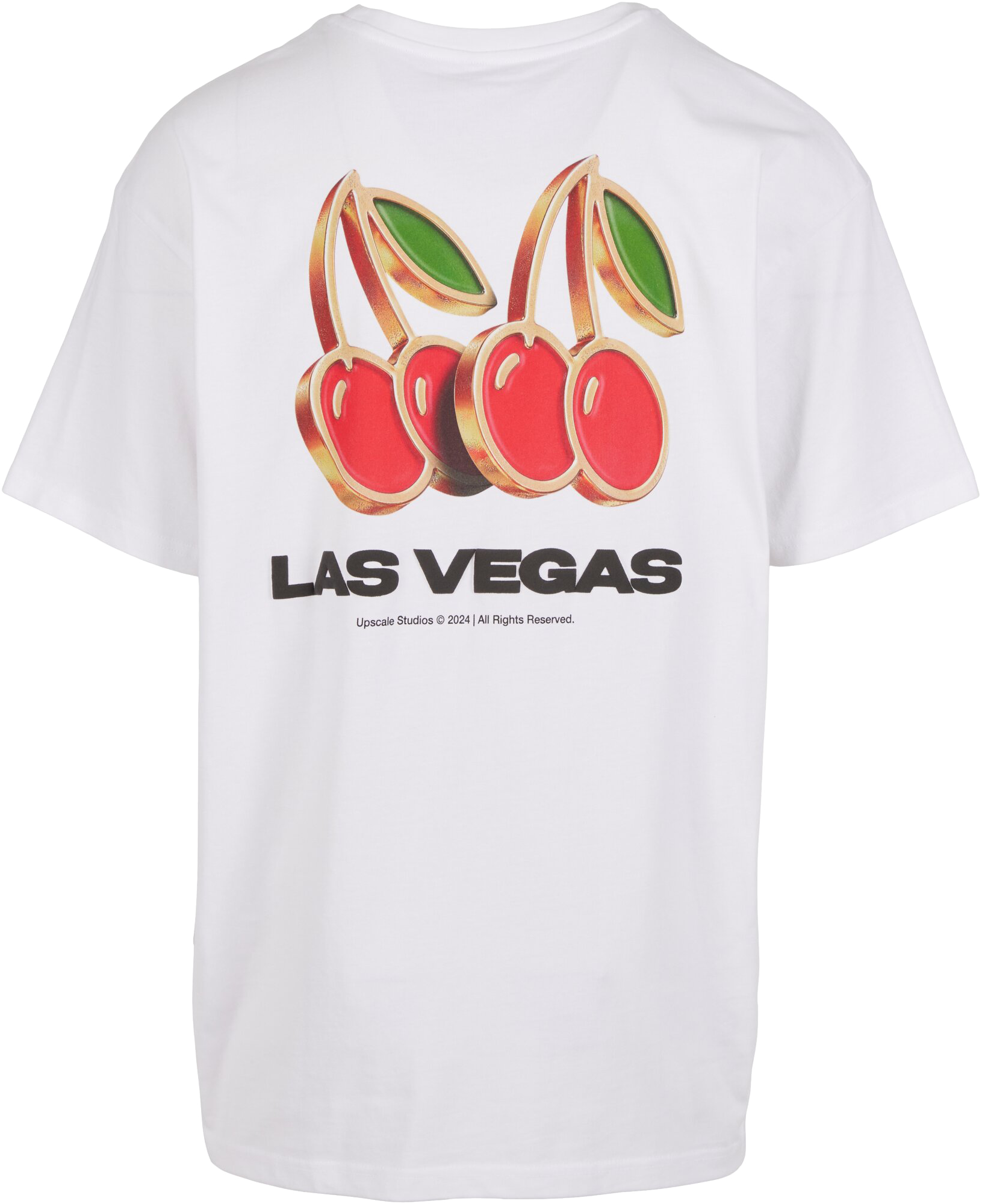 Mister Tee Gambling Capital O T-Shirt Weiss