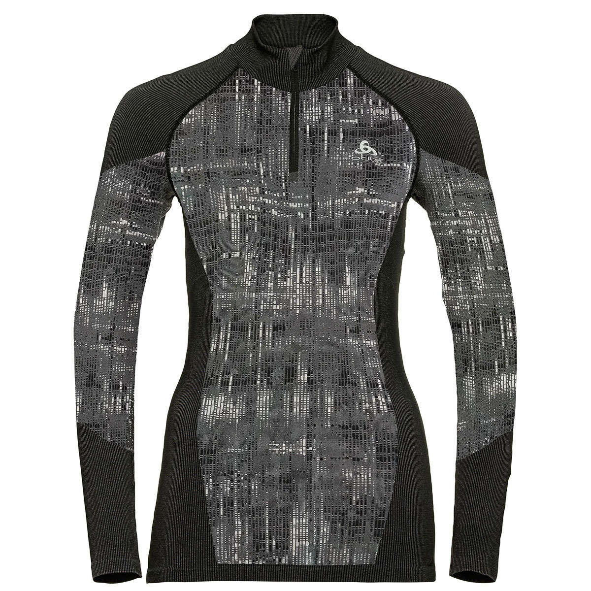 Odlo Blackcomb Turtle Neck Ondershirt Lange Mouwen Zwart Dames
