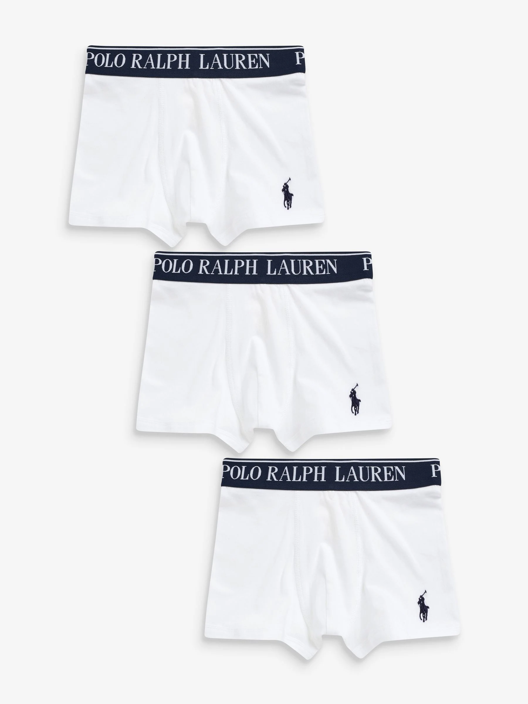 Polo Ralph Lauren - Set van 3 witte boxers voor jongens