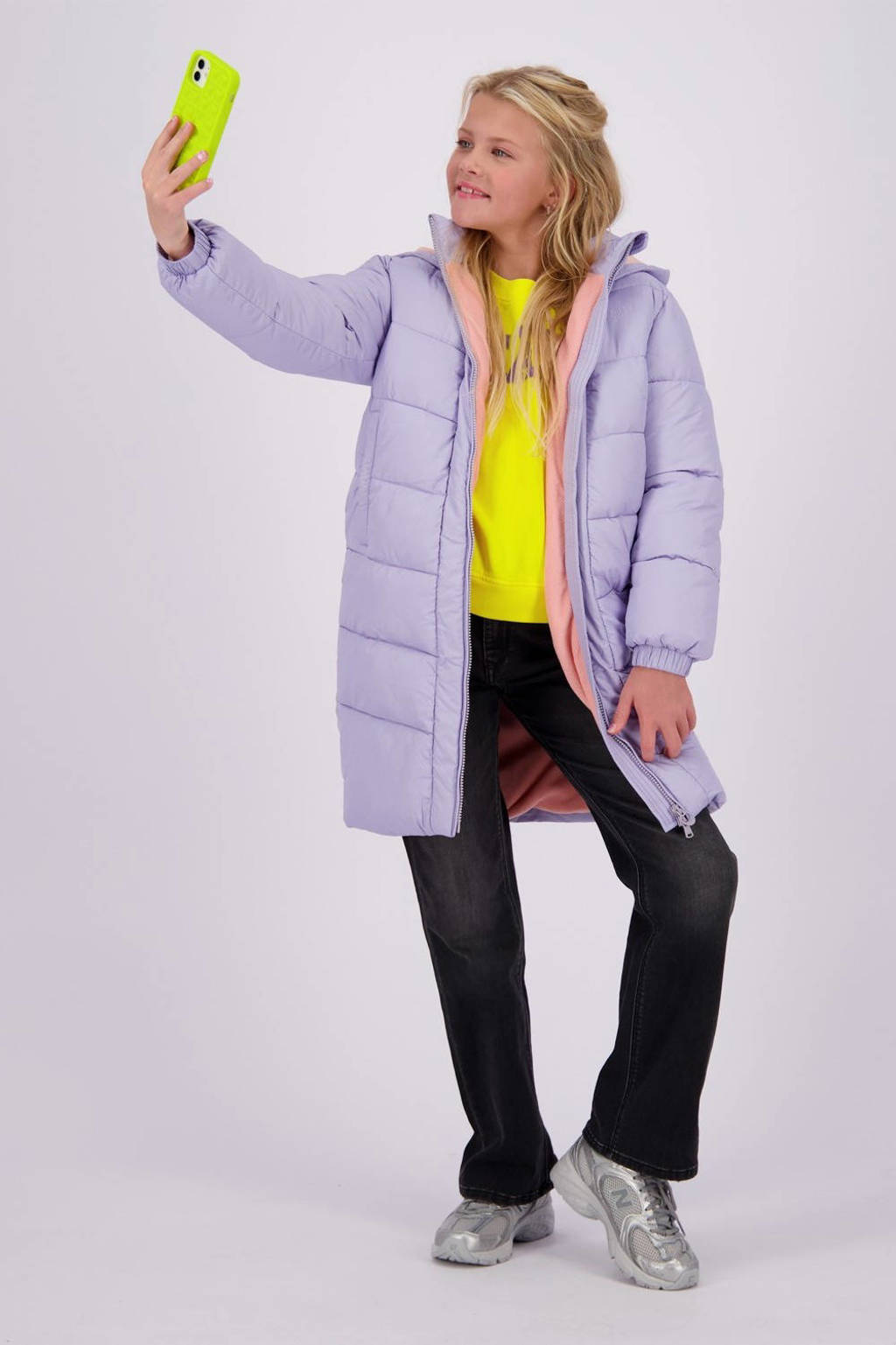 Vingino gewatteerde winterjas Tendela lila