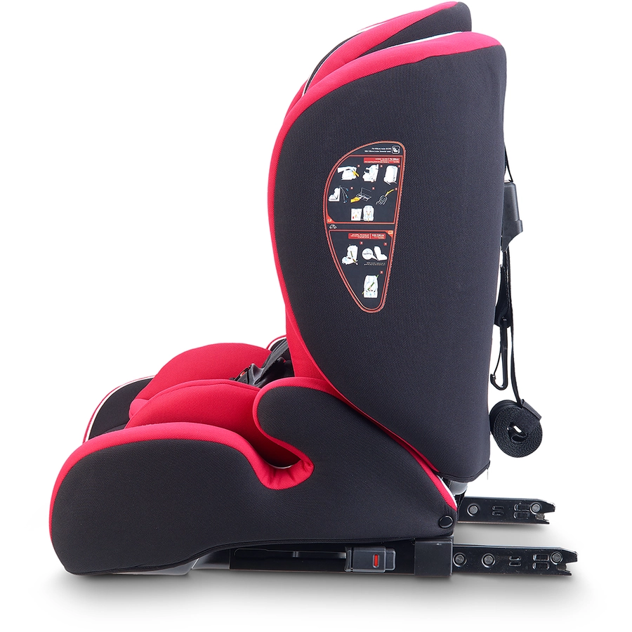 babyGO Kindersitz FreeFix Red