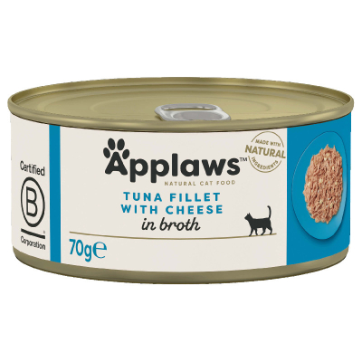 Applaws Tin Tuna Fillet & Cheese 70g