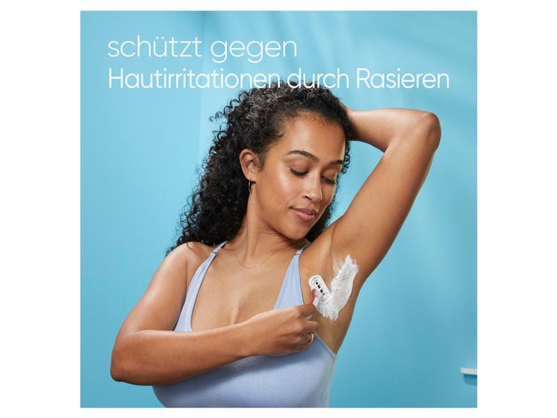 Gillette Venus Rasiergel Venus Satin Care Sensitive Duo Pac Damenrasiergel speziell für empfindliche Haut mit Aloe Vera