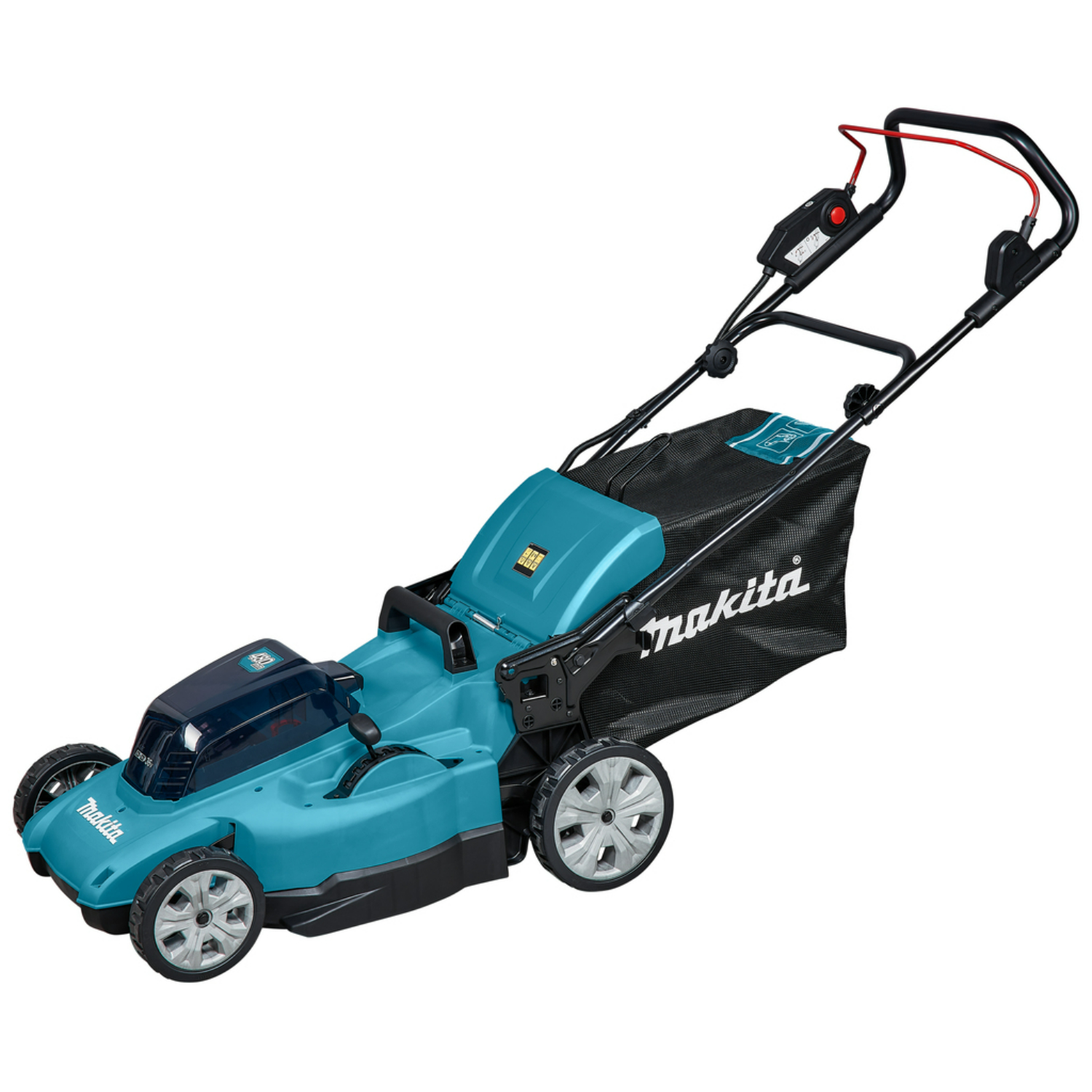 Makita DLM480PT2 (2X18V) Li-Ion Accu Grasmaaier set (2x 5,0Ah) - 48cm - 62L - 800 m²
