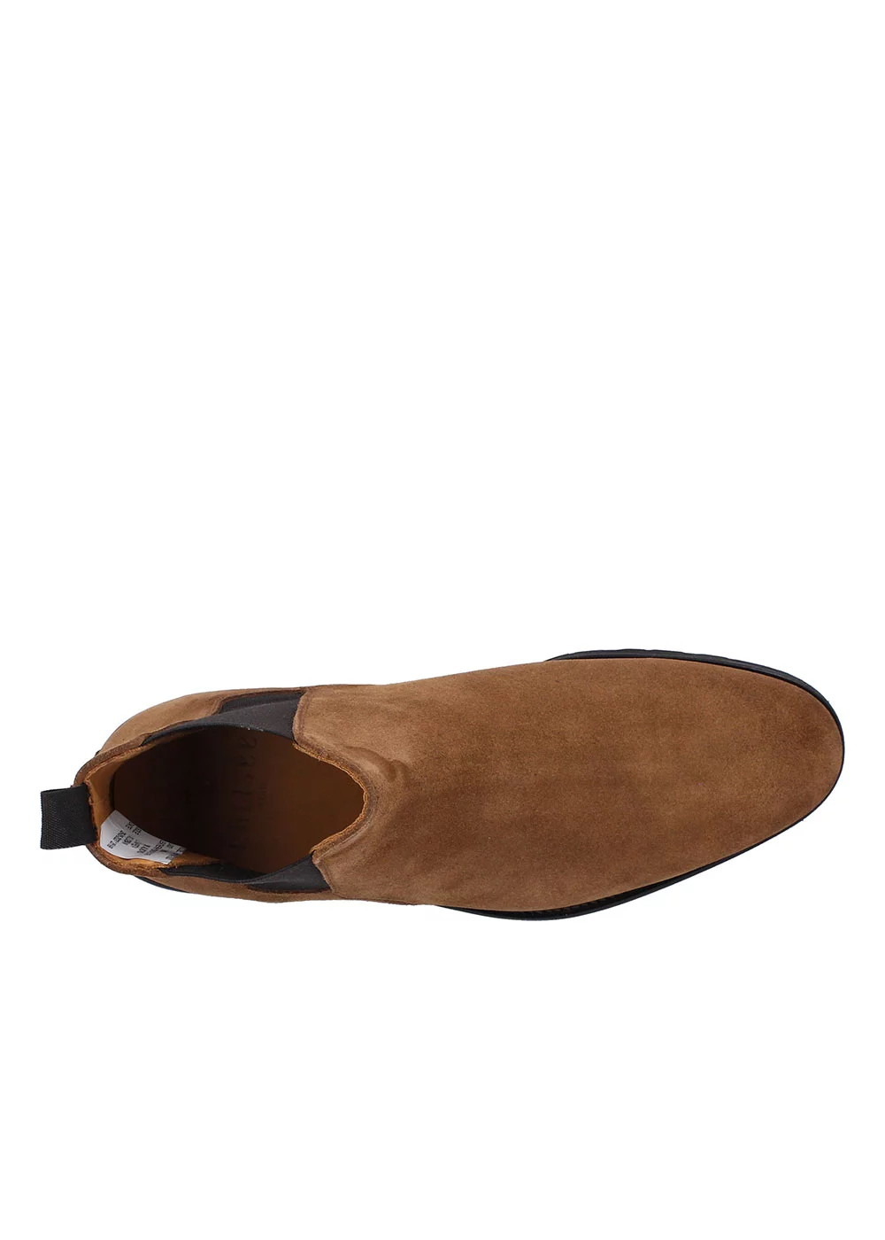 CHELSEA BOOTS PATRIZIO VELOURS COGNAC