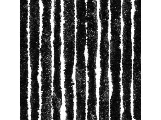 Rideau anti-mouches anthracite 100x230 cm chenille