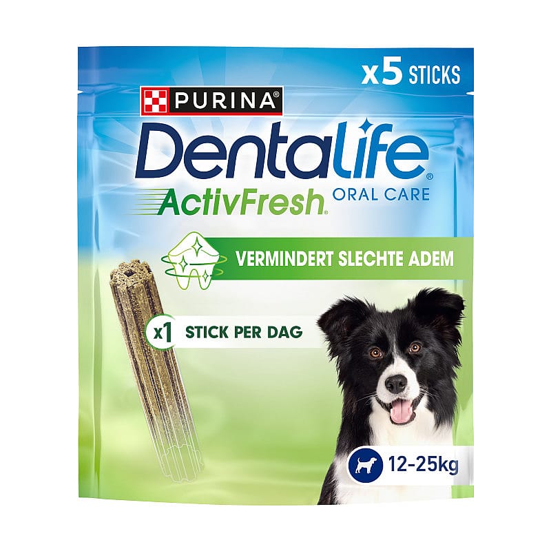 Purina DentaLife ActivFresh Hond | Medium - 5 sticks | 15443.1