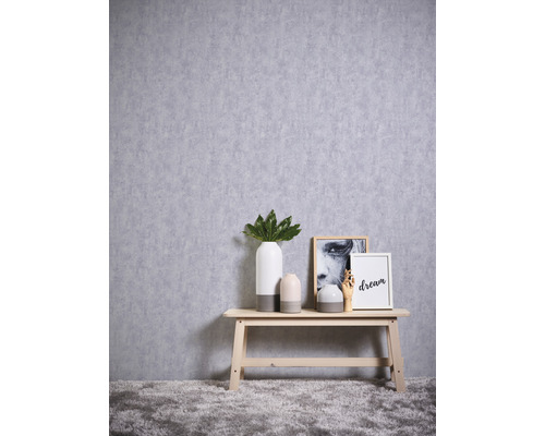 Vliesbehang 38132-1 Little Love betonlook grijs