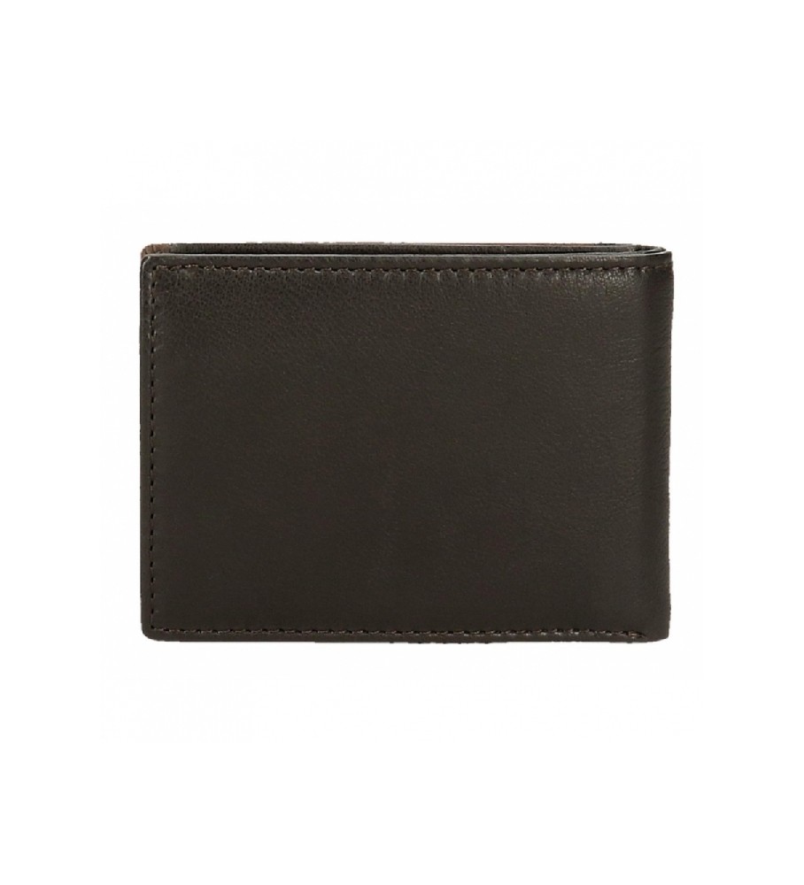 Carteira Joumma Bags Adept Jim Marrom - 11x8x1cm -