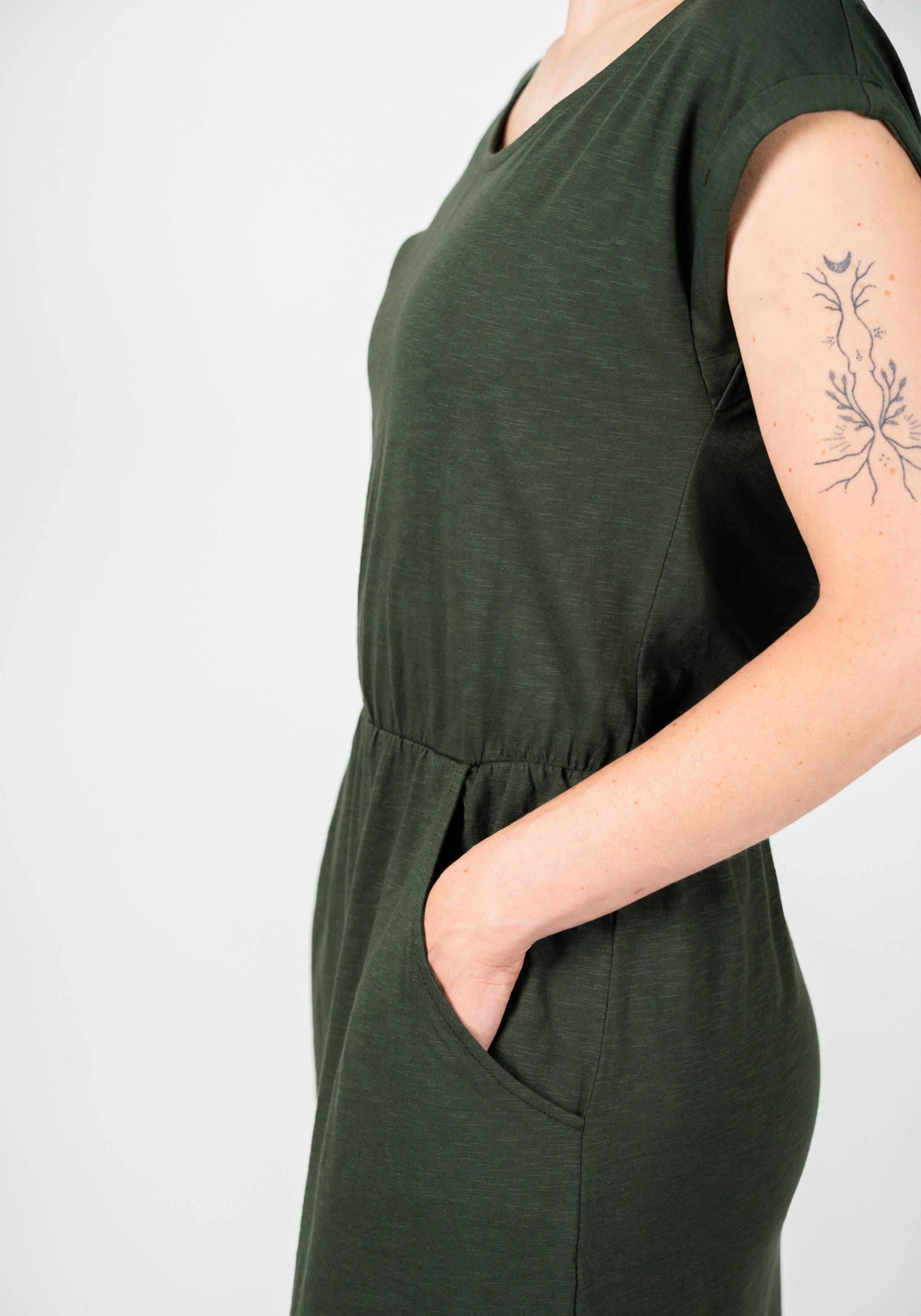 WE ARE ZRCL Kleid Basic Dark Green