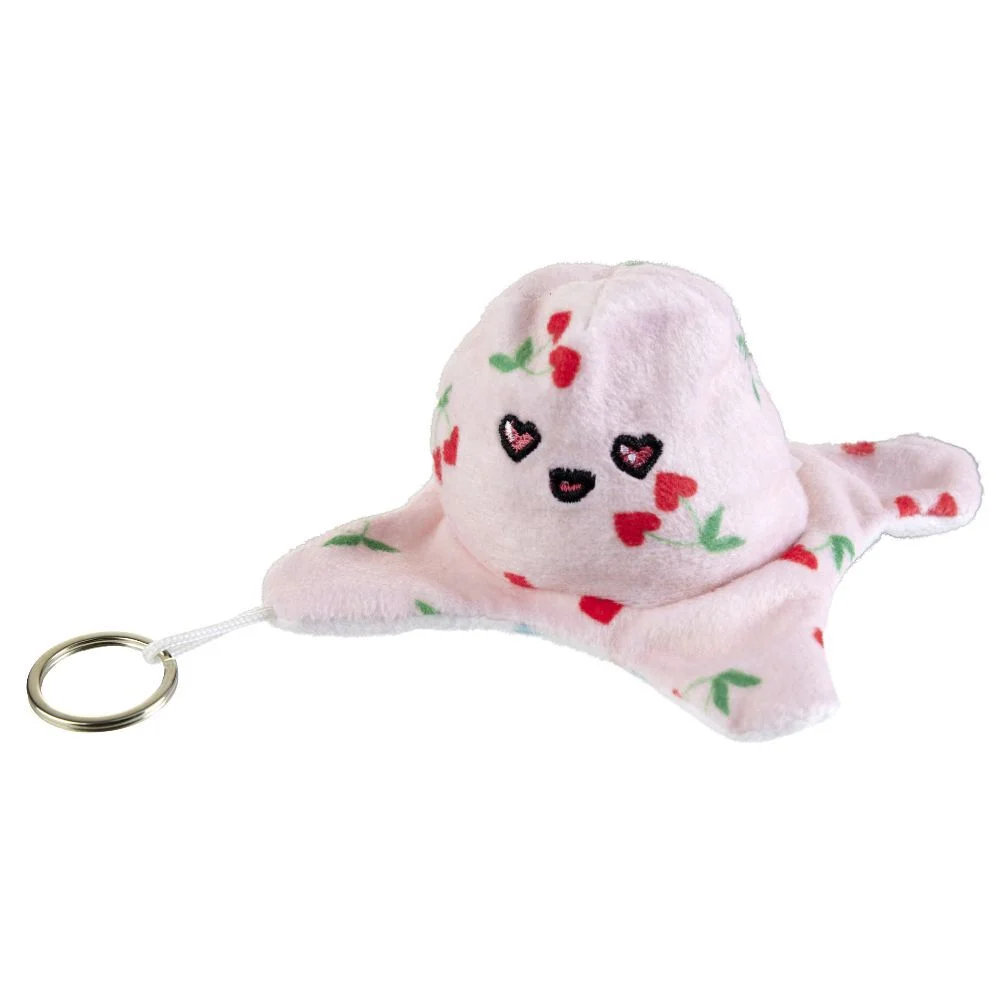 Porte clé peluche pieuvre