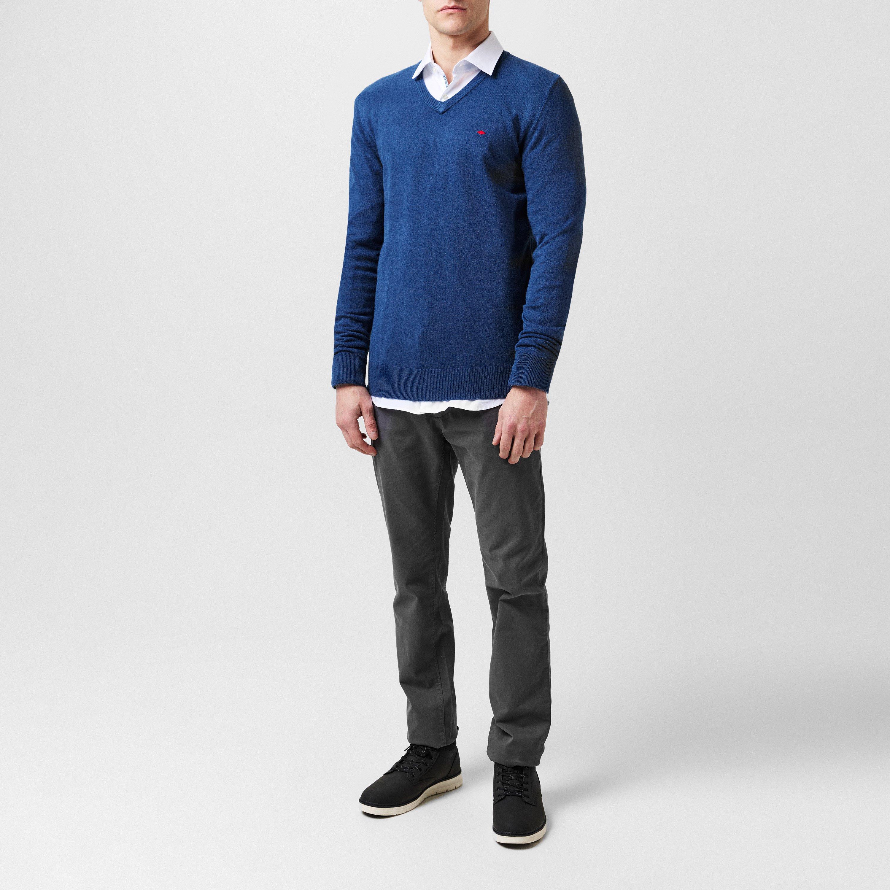 Lee Cooper Long sleeve V Neck Jumper
