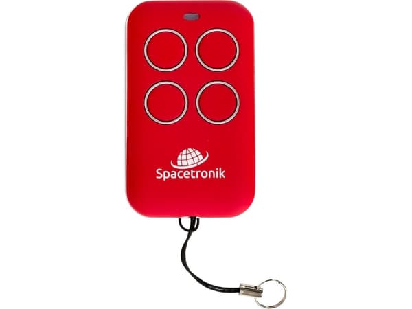 Spacetronik Universal selvkopierende fjernkontroll 280-868 MHz rød