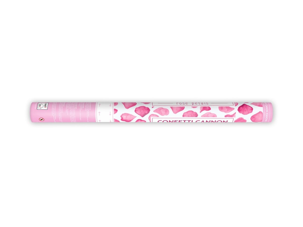 Confetti Kanon Roze Rozenblaadjes 60cm