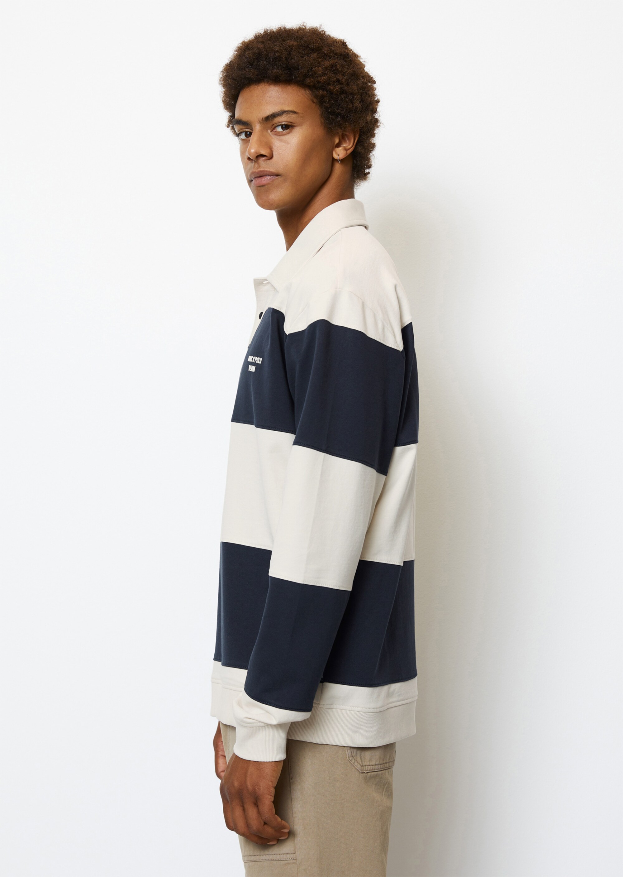 Rugby-Sweatshirt oversized aus Organic Cotton