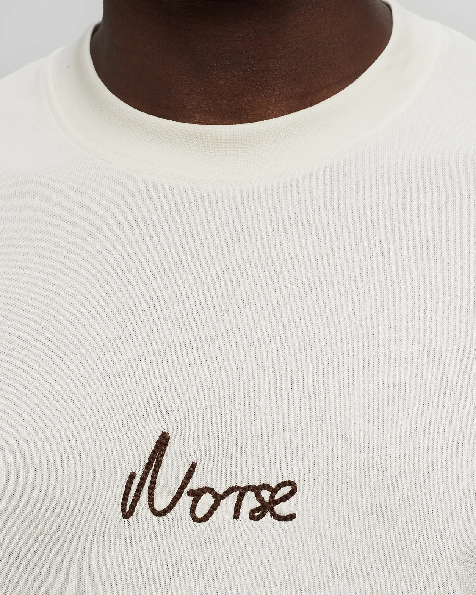 Norse Projects Johannes Organic Chain Stitch Logo T-shirt