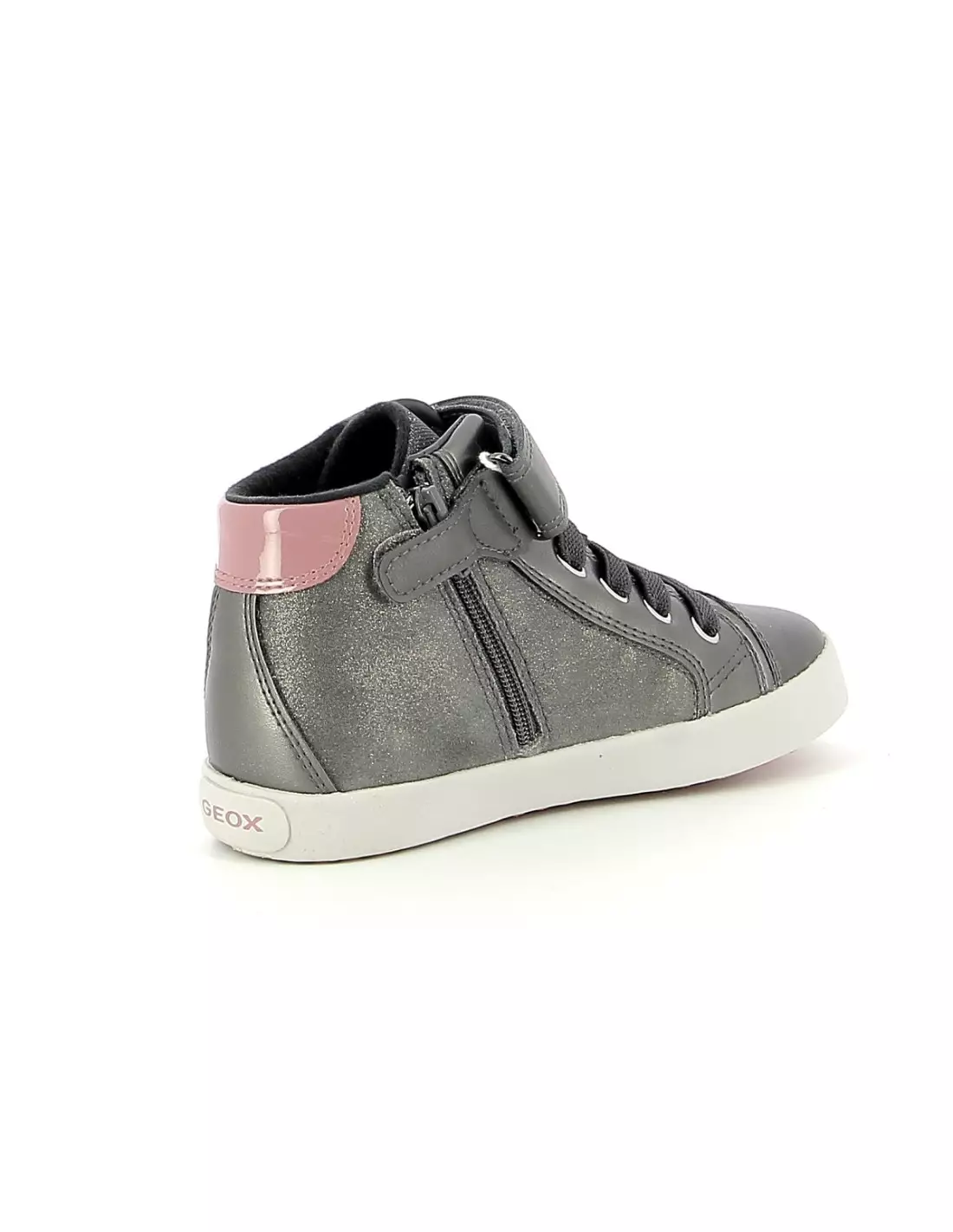 GEOX KILWI - Baskets DkGreyDkPink