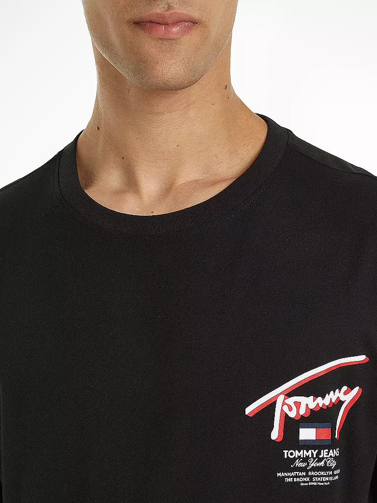 TOMMY JEANS T-Shirt schwarz
