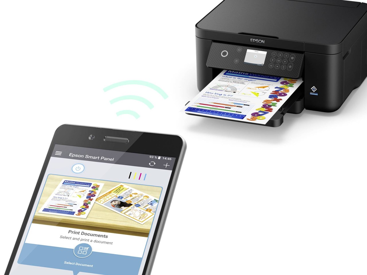 Epson - Expression Home XP-5200 Blækprinter Multifunktion AIO A4 Wi-Fi