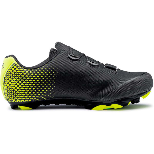 Chaussure VTT automatique NORTHWAVE ORIGIN PLUS 2 BLACK/YELLOW FLUO