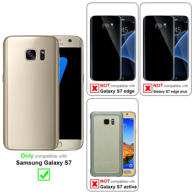 Samsung Galaxy S7 3x Skærmbeskytter Beskyttelsesglas