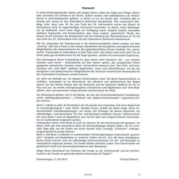 Strube Verlag Klavierbuch Gottesdienst 2