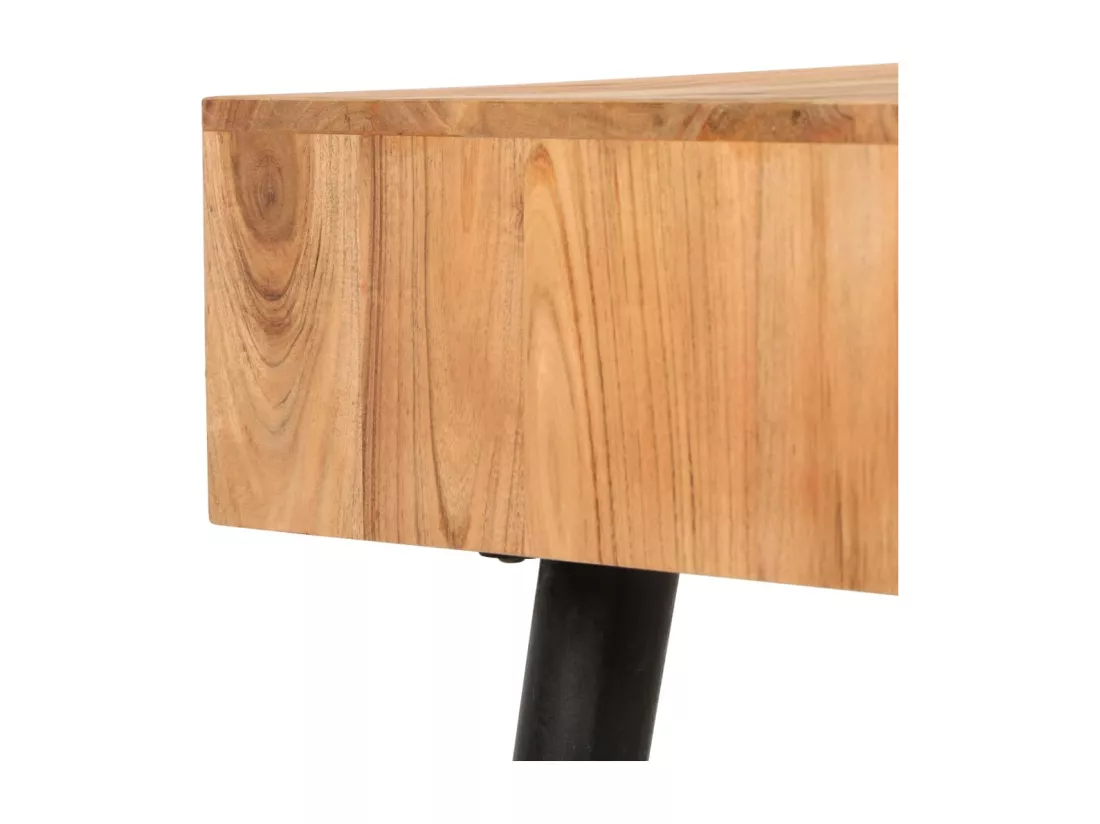 Bureau Bois d'acacia massif 118 x 45 x 76 cm