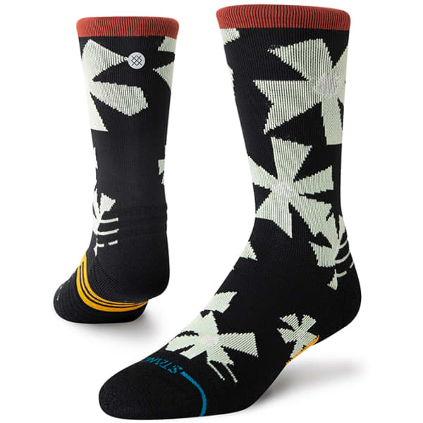 Chaussette running STANCE CENTURY MID CREW BLACK