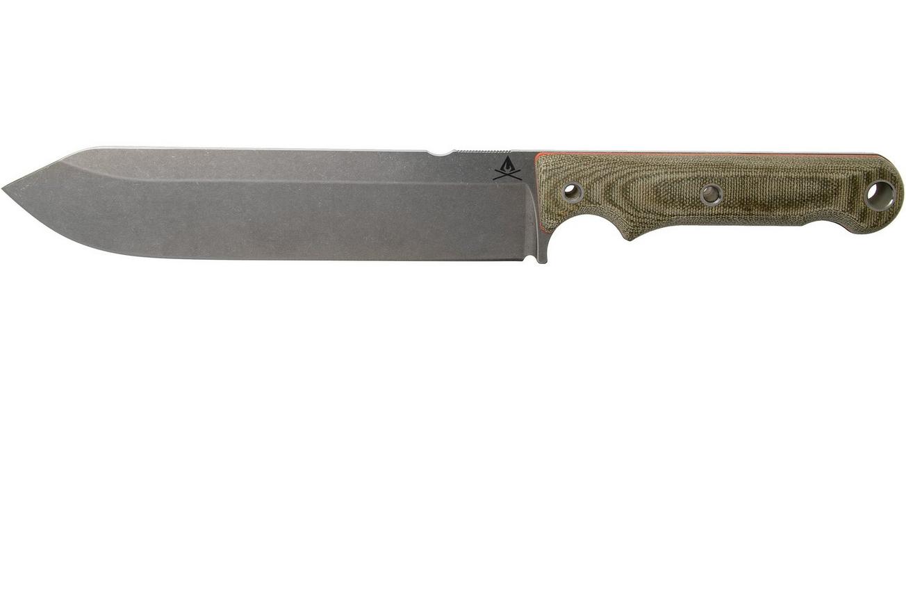 White River Knives FC7 Firecraft survivalmes, Kydex schede met firesteel
