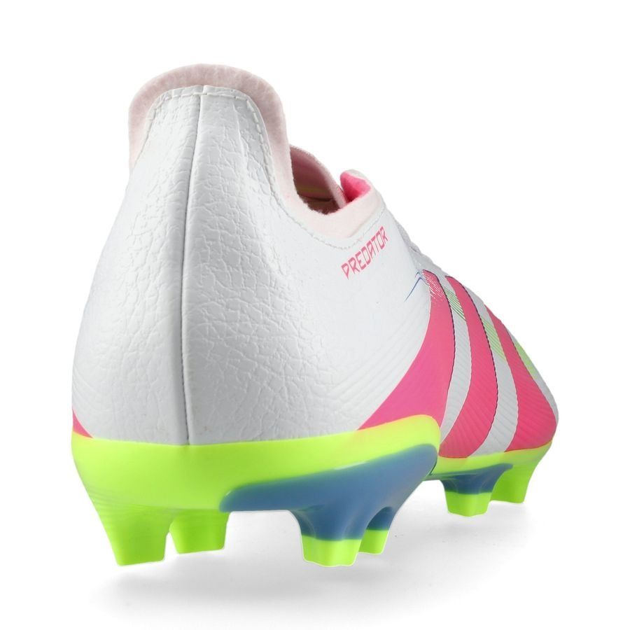 adidas Predator League FG/AG Celestial Victory - Blanc/Lucid Pink/Lucid Lemon