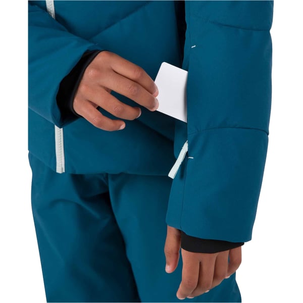 Veste de ski ROSSIGNOL GIRL STACI JKT DEEP LAKE