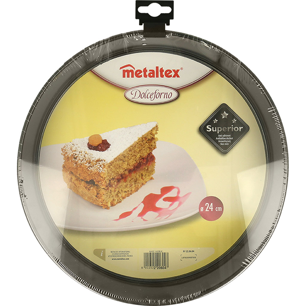 Moule à charnière démontable rond D 24cm