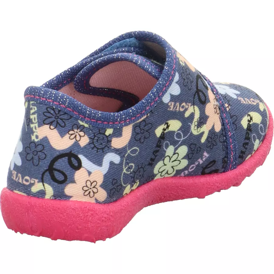 superfit Hausschuh Spotty blau (mittel)