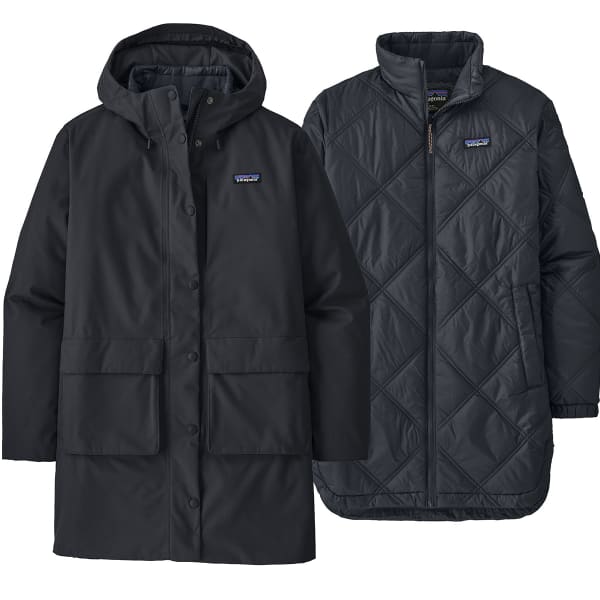 Doudoune PATAGONIA W'S PINE BANK 3-IN-1 PARKA PITCH BLUE