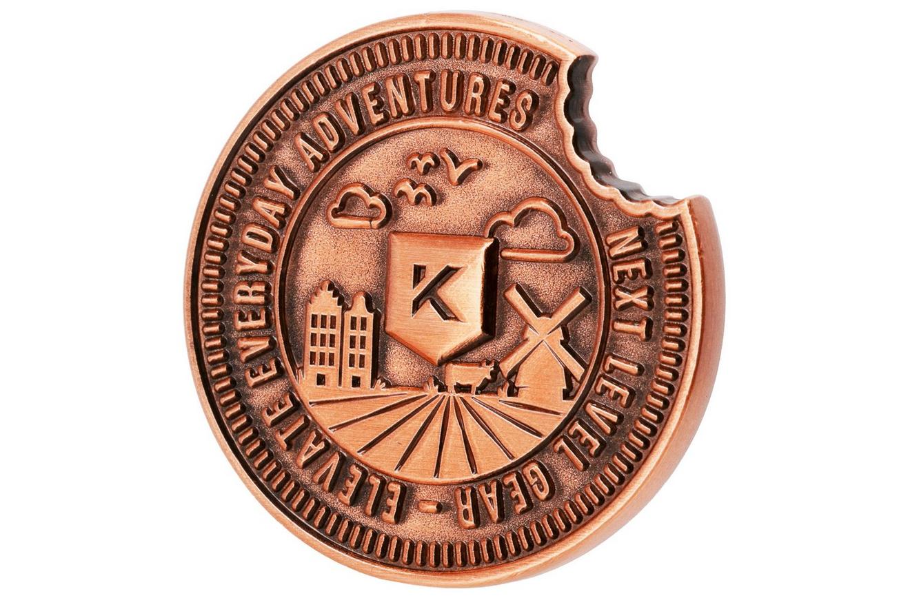 Knivesandtools Stroopwafel Limited Edition Challenge Coin