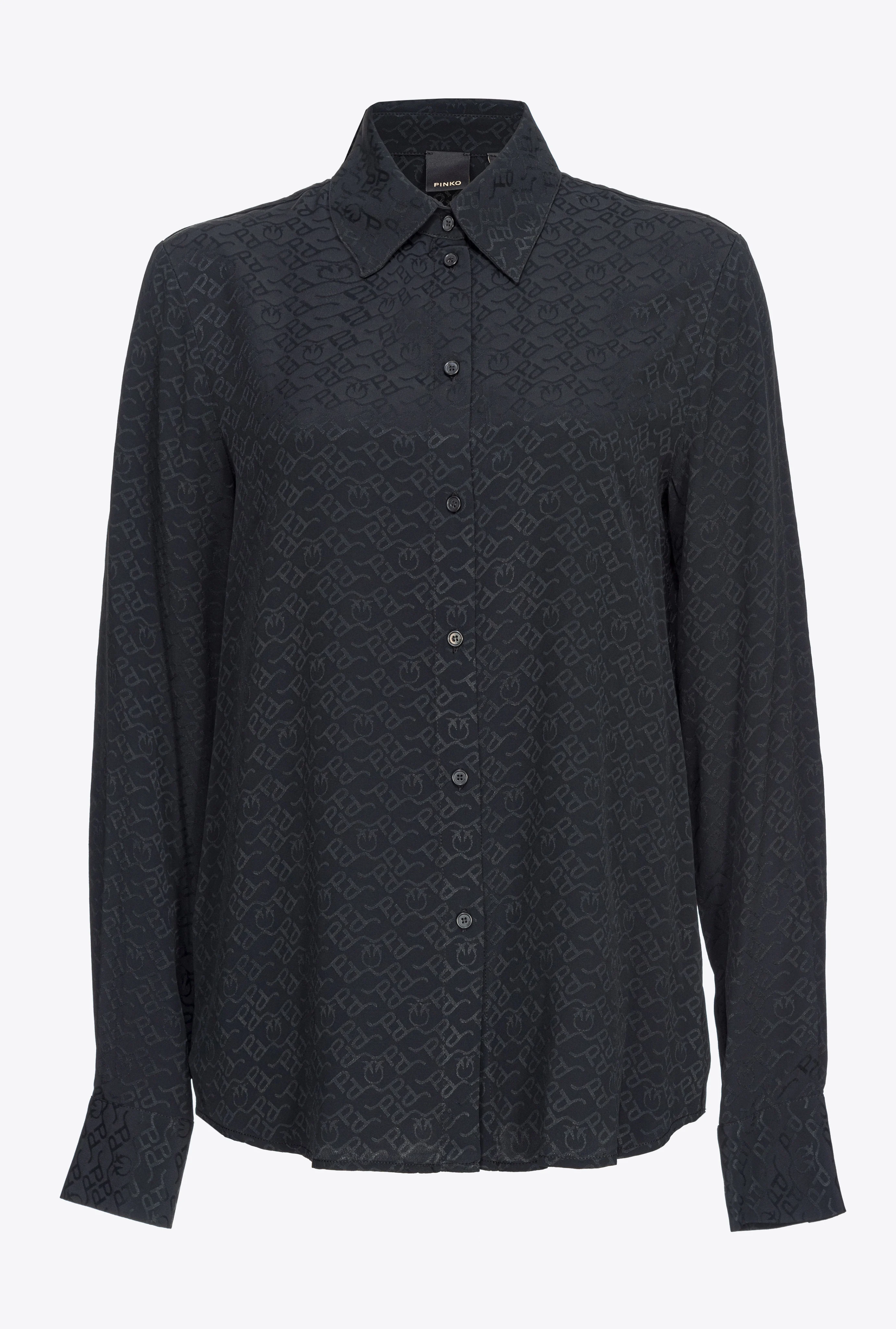 Chemise à logo | Noir