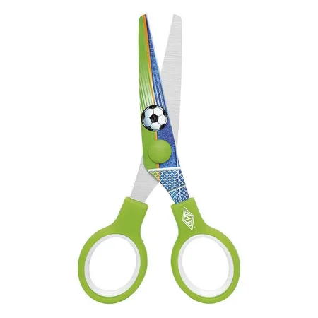 WEDO® Bastelschere Magic 13cm rund Motiv Fußball